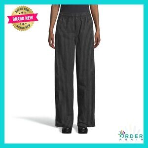Yarn Dyed Chef Pants Baggy Fit Industrial Laundry Safe Work Uniform